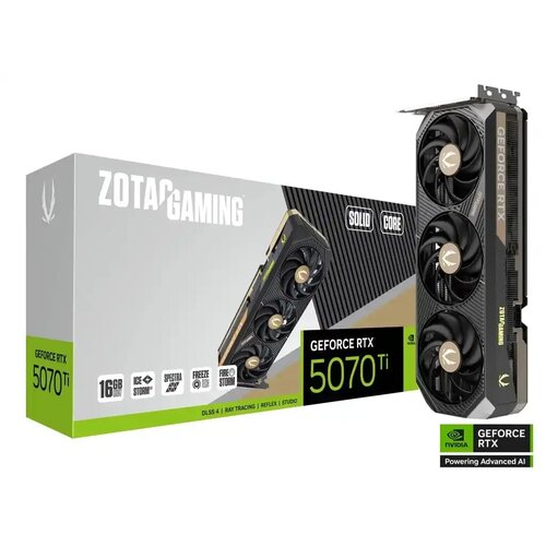 Zotac GAMING GeForce RTX 5070 Ti SOLID CORE 16GB GDDR7 graphics card 3x DP 1x HDMI Cijene