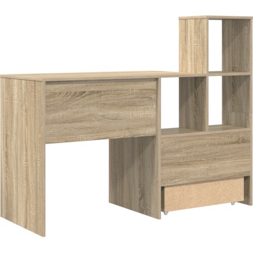  Stol sonoma hrast 131.5 x 50 x 106.5 cm Konstruirano drvo Slike