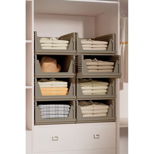 Hanah home Lavine - Beige Light Blue Multi Purpose Shelf Slike