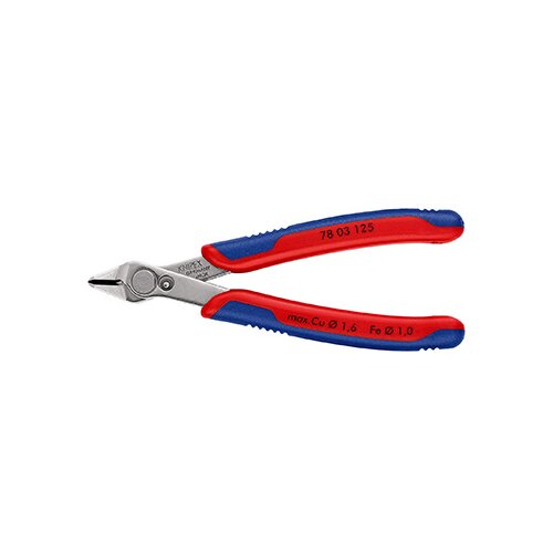 Knipex Super Knips® sečice elektroničarske 125mm u blister pakovanju 78 03 125 SB Slike