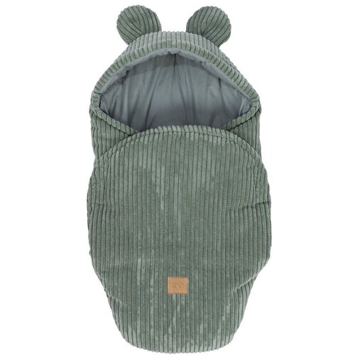 MeowBaby Zelena kordurojska povojnica za bebe 45x80 cm - Slike