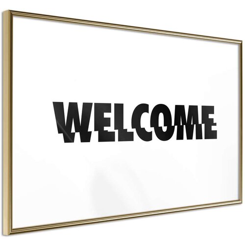  Poster - Welcome 30x20 Slike