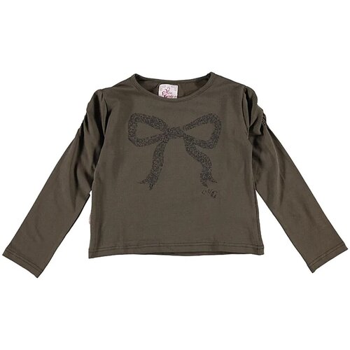 Miss Girly Majice z dolgimi rokavi T-shirt manches longues fille FLOYD Kaki Cene