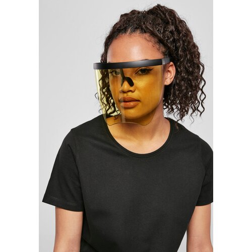 Urban Classics Accessoires Sunglasses with front lens black/yellow Slike
