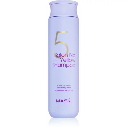 Masil 5 Salon No Yellow ljubičasti šampon neutralizirajući žuti tonovi 300 ml