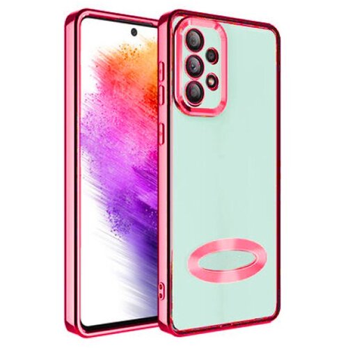  futrola sa niklovanim obodom No1 za samsung S916 galaxy S23 plus crvena Slike
