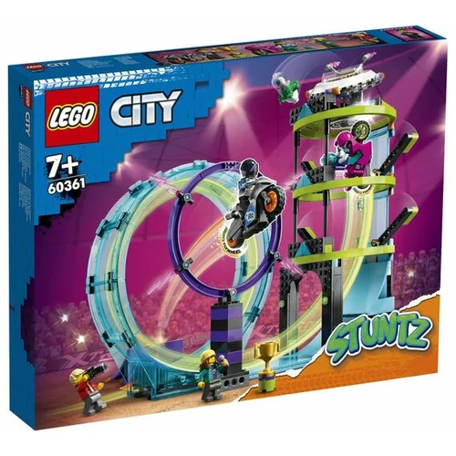 Lego CITY skrajni izziv za voznike kaskaderje, 60361