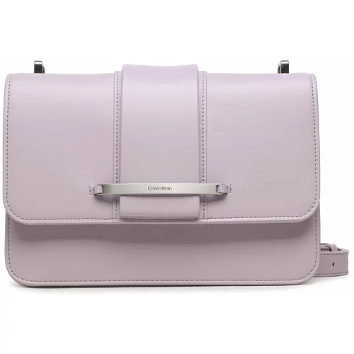 Calvin Klein Ročna torba Bar Hardware Shoulder Bag Md K60K610734 VDQ