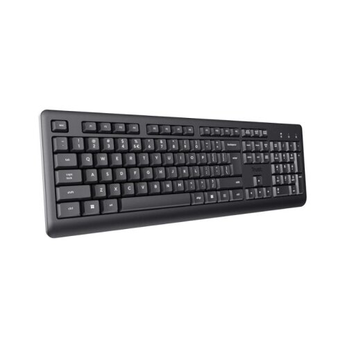 Trust Tastatura+mi&amp;scaron; Primo bežicni set/US/crna Slike
