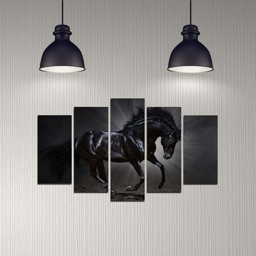 Wallity Set Slika 5DMDF-43, 5 Delova Cene