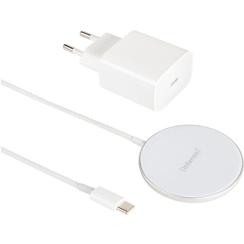 Intenso Magnetic Wireless Charger MW1 white Slike