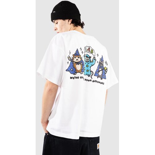 A-Lab Wizard Gang Boxy T-shirt blanc white Cene