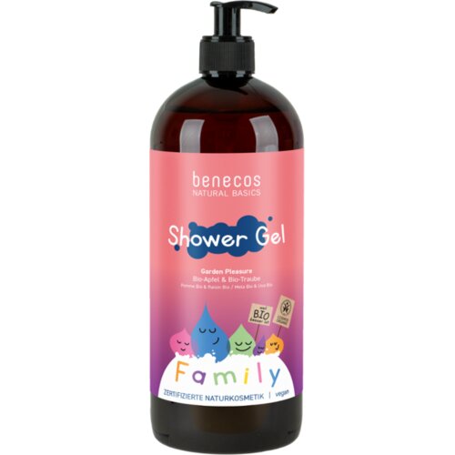 Benecos Family Size Shower Gel Garden Pleasure - 950 ml Slike
