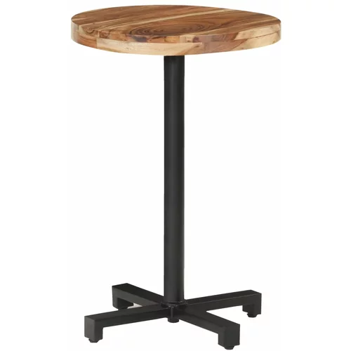 vidaXL Bistro stol okrugli Ø 50 x 75 cm od masivnog bagremovog drva