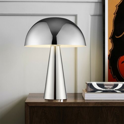 Brilliant Stona lampa SIGRUN 1xE14/28W/230V sjajni hrom Slike