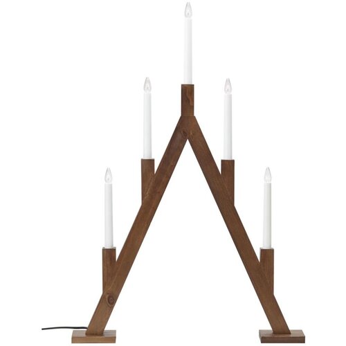 Markslöjd 706471 - Božićni svećnjak BJURFORS 5xE10/3W/230V borovina/braon Cene