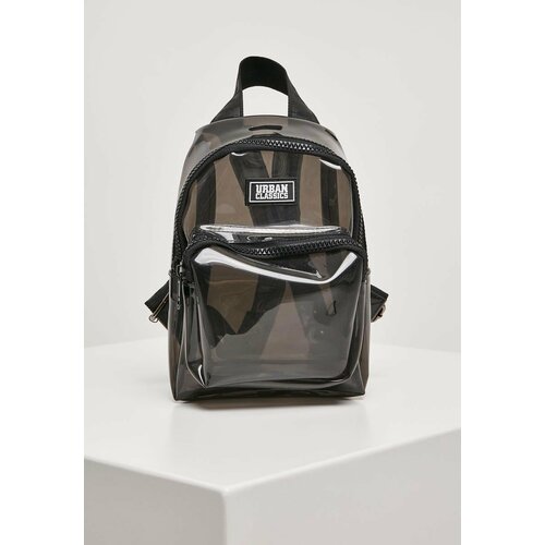 Urban Classics Accessoires transparent mini backpack transparent black Cene