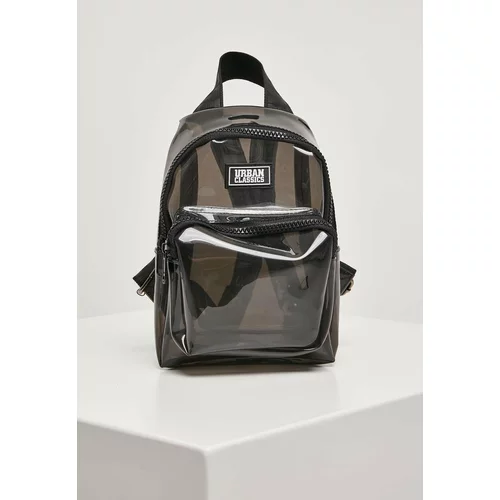 Urban Classics Accessoires Transparent Mini Backpack Transparent Black