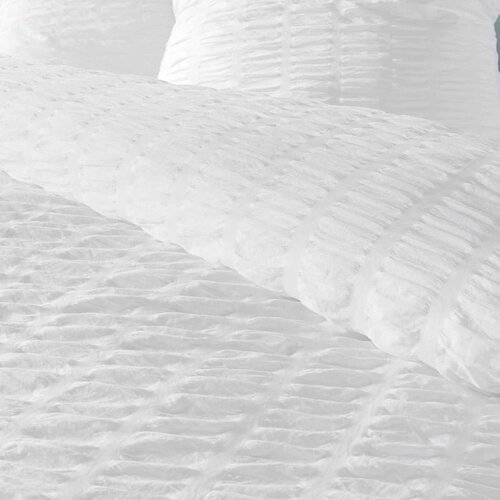 Douceur d int&amp;eacute;rieur Bela enojna posteljnina iz krepa 140x200 cm Plissia &amp;ndash; Slike
