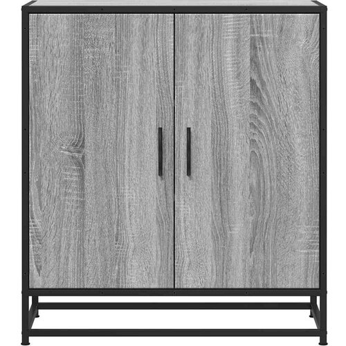 VidaXL Komoda boja hrasta sonome 68x35x76 cm konstruirano drvo metal Slike