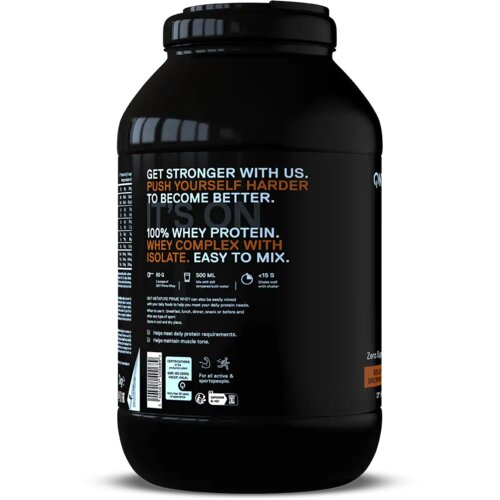 QNT prime whey protein &amp;ndash; proteinski prah sa whey izolatom - banana 2kg Slike