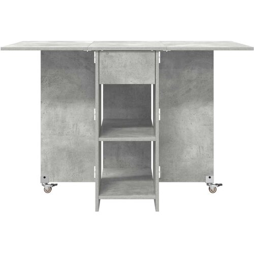  Blagovaonski stol 115 x 70 x 75 cm Konstruirano drvo - Betonska siva Slike