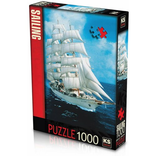 Puzzle 1000 delova brod na moru ( 34839 ) Slike