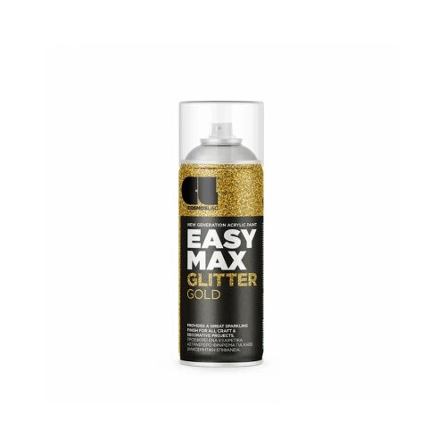 COSMOS spray easy max glitter gold NO911 400ML Cene