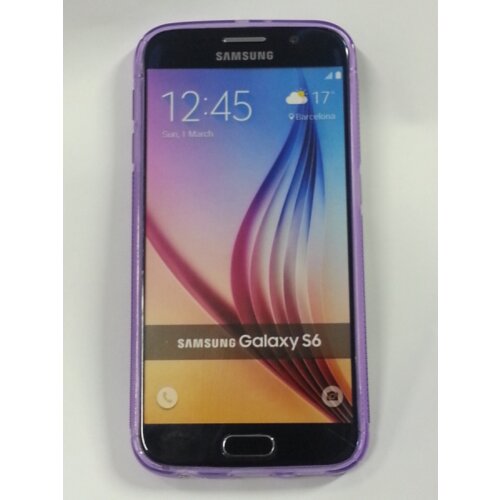  S silikonski ovitek samsung galaxy S6 G920 vijola Slike