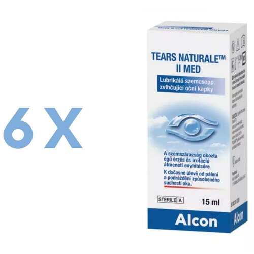 Tears Naturale II Med (6 x 15 ml) Slike