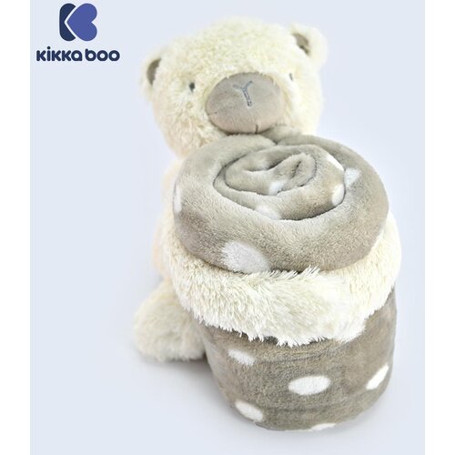Kikka Boo baby ćebence sa plišanom igračkom 70x100 My Teddy Cene