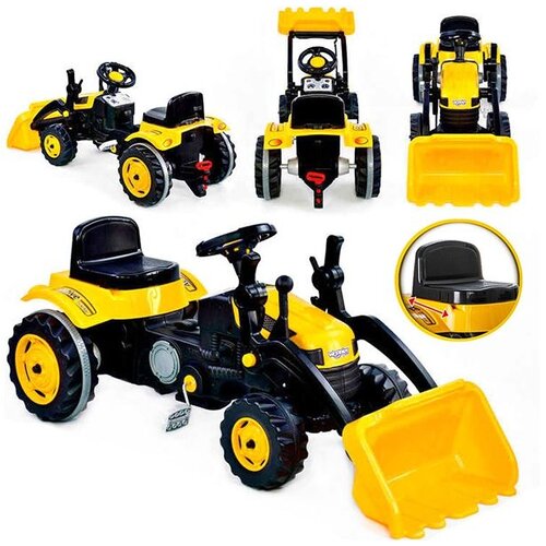 Woopie žuti traktor na pedale Slike