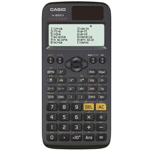 Casio FX-85CEX SCIENTIFIC CALCULATOR, OFFICE, SCHOOL, 379 FUNCTIONS, 77X166MM, BLACK Cijene