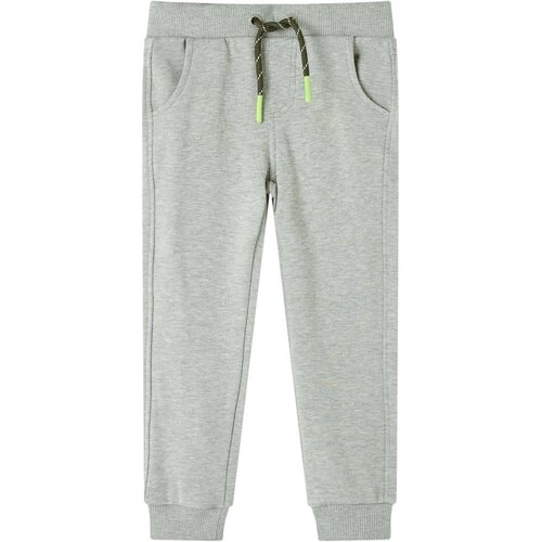  Dječji donji dio trenirke svijetla kaki boja 104 Slike
