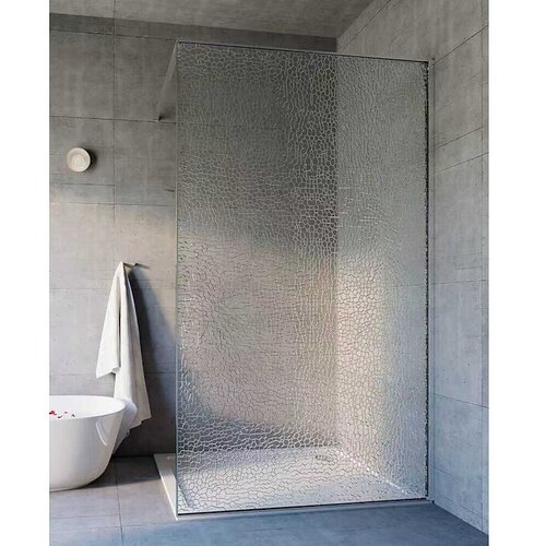 Ferotehna Tu&scaron; stena Vetro Brilliance (&Scaron; x V: 90 x 200 cm, Prozorna/srebrna) Cene