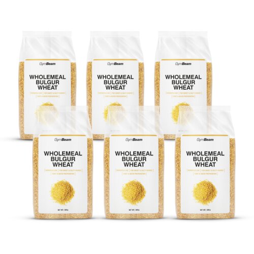 GymBeam integralni bulgur 6 x 500 g Cene