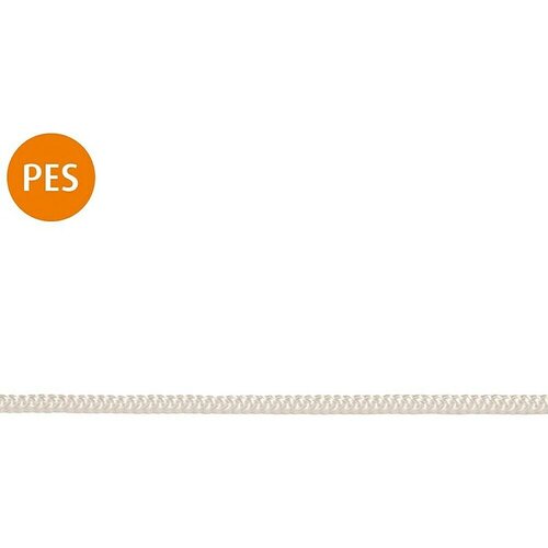 STABILIT Poliestersko uže po dužnom metru (Promjer: 6 mm, Bijele boje) Slike