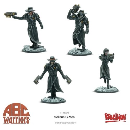 Warlord Games ABC Warriors: Mehki G-Men Slike