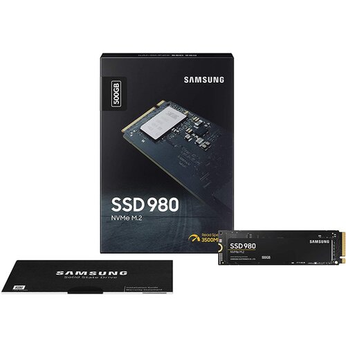 Samsung 980 500GB M.2 PCIe3.0 NVMe 1.4 (MZ-V8V500BW) SSD Slike