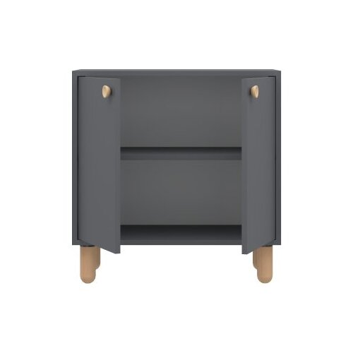 Hanah home lina - anthracite anthracite multi purpose cabinet Slike