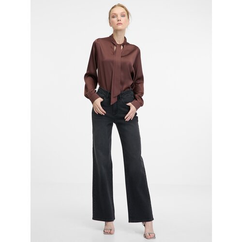 Orsay Brown women's blouse - Women's Cene