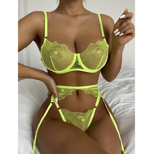 JGF Evelyn Set 3-pcs Neon Green L