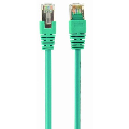 Gembird PP22-0.5M/G mrezni kabl ftp Cat5e patch cord, 0.5m green Slike
