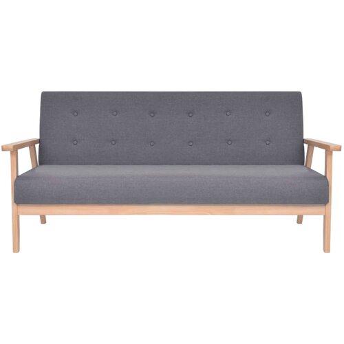 Maison Chic kavč - Sofa - Kanape trosed blago temno sive barve, (21726462) Cene