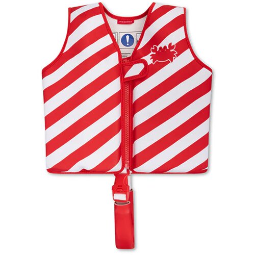 Swim Essentials Prsluk za plivanje za decu, 1-2g, Crveno-beli Cene