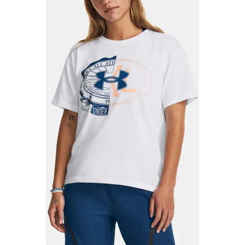 Under Armour T-Shirt UA MAKE ALL HEAVYWEIGHT SS-WHT - Women