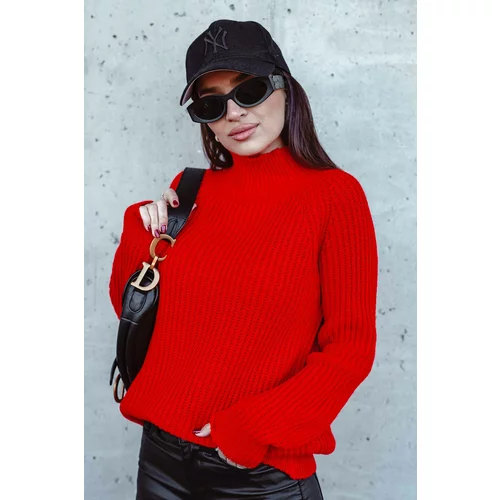 Beloved Christina pulover rdeč