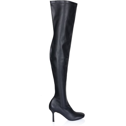 Stella Mccartney Visoki škornji - Črna Cene