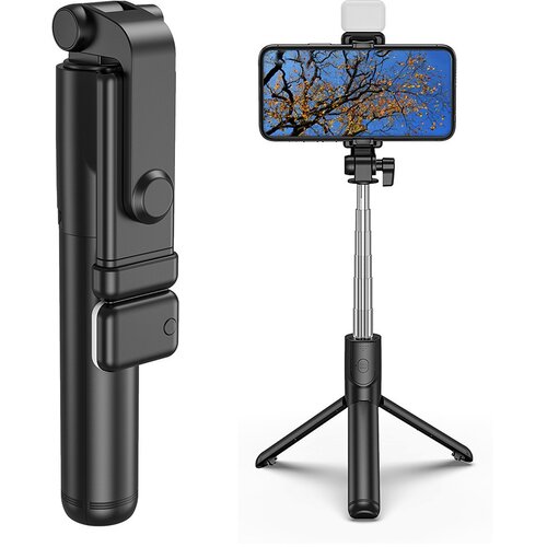  Svestrani selfie &amp;scaron;tap tripod 100cm sa led svijetlom i bluetooth daljinskim okidačem Slike