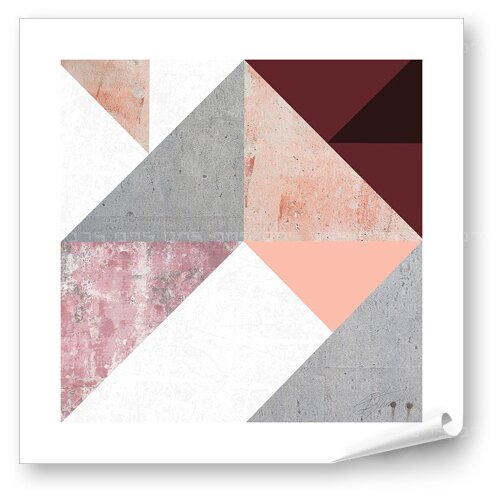  Stenski postri geometric spirit - dan johannson XPGDJ031A3232 () Slike